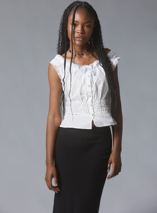 Rue Top White | UNIF Latest