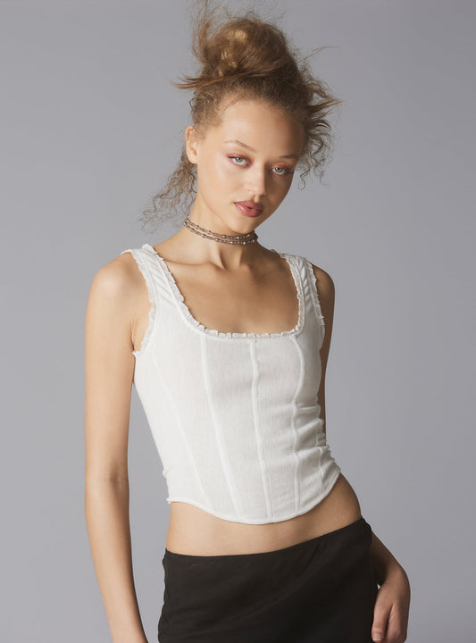 Raim Top White | UNIF New