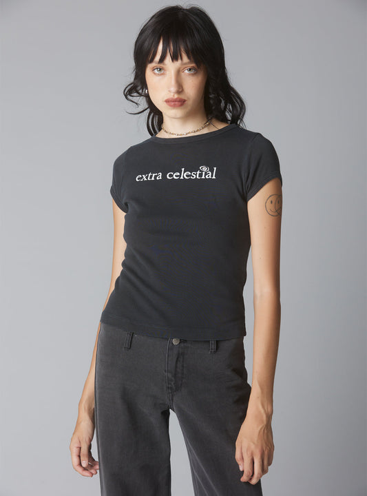 Extra Celestial tee Vintage Black | UNIF Trusted