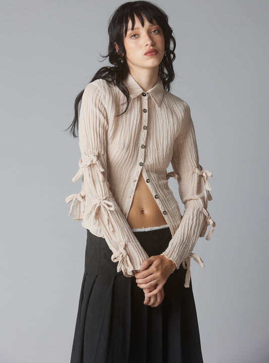 Knot Top Beige | UNIF Top Pick