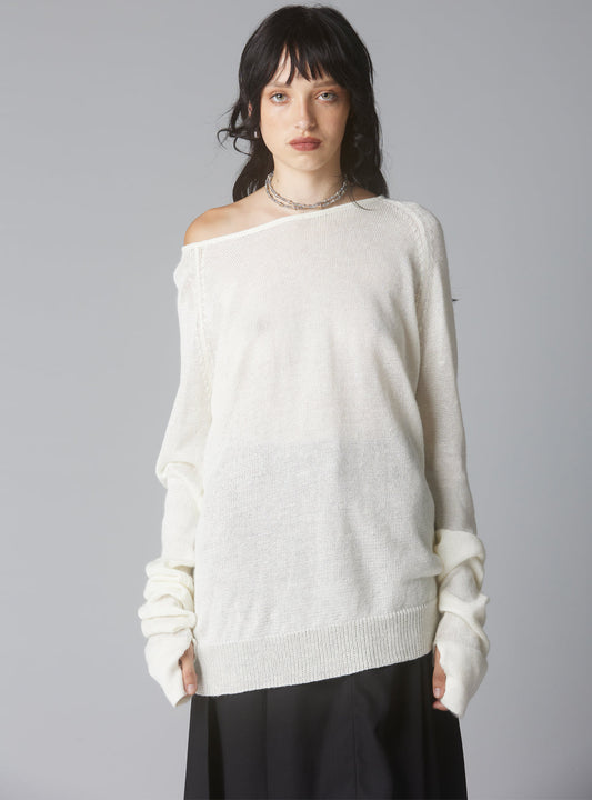 Mogu Sweater White | UNIF Customer Favorite