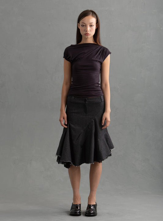 Myv Skirt Pinstripe | UNIF Smart Buy