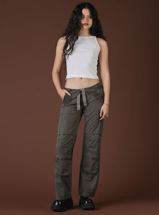 Effy Pant Acid Brown | UNIF Top Pick
