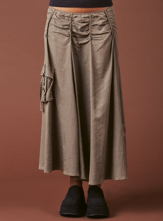Chute Skirt Grey | UNIF Top Pick