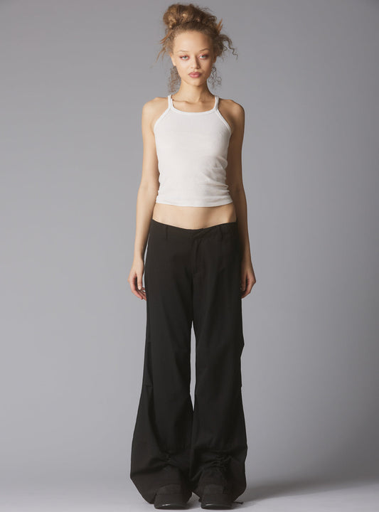 Black Wide Leg Pants Black | UNIF Smart Buy