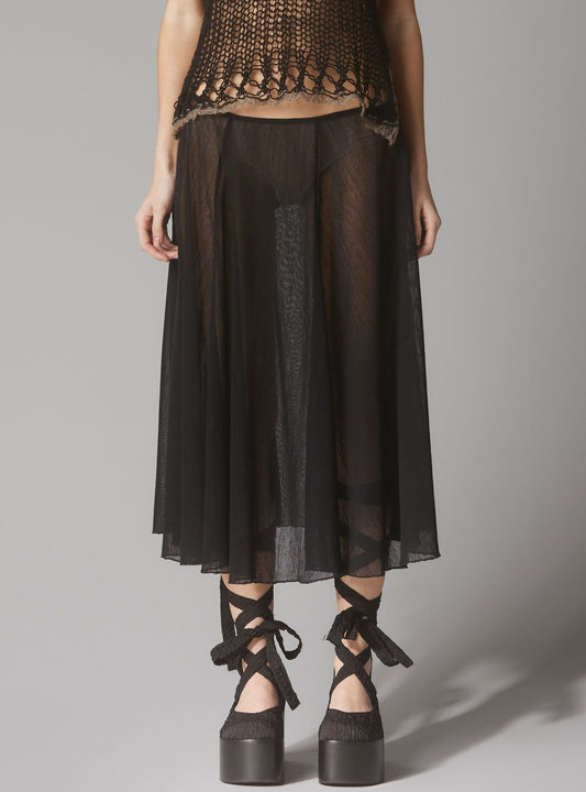 Rae Skirt Black | UNIF Customer Favorite