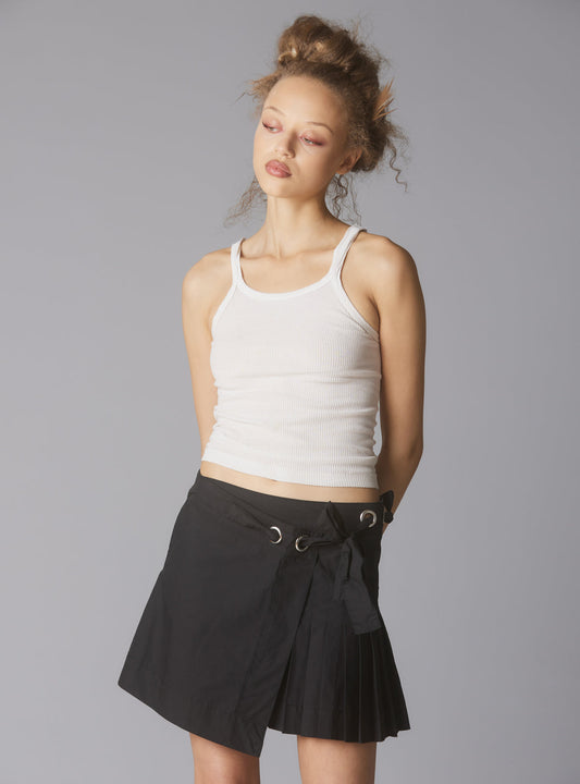 Knot Skirt Black | UNIF Premium