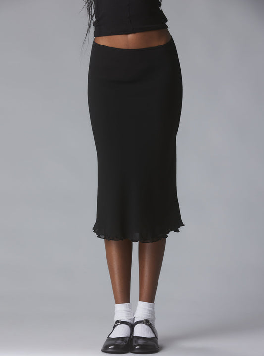 XO Skirt Black | UNIF Latest