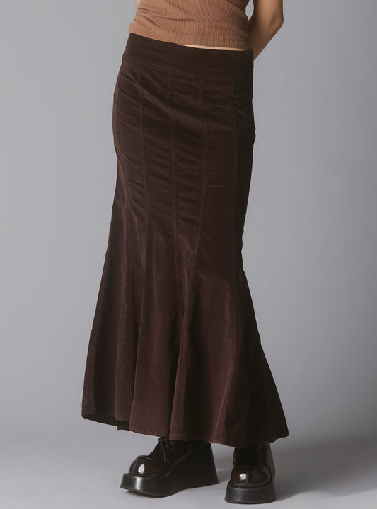 Nev Skirt Dark Brown | UNIF Trusted