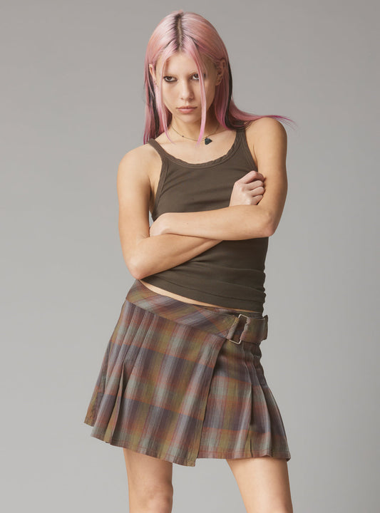 Comma Skirt Plaid | UNIF Smart Buy