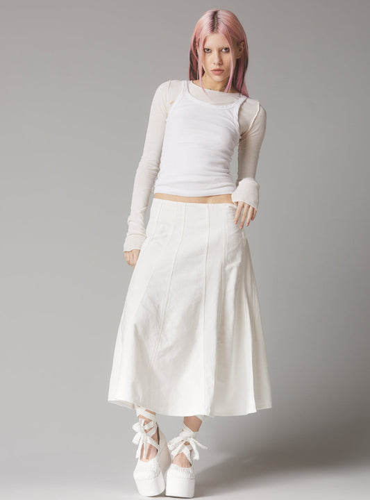 Coise Skirt White | UNIF Latest