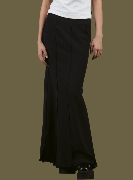 Maxi Espy Skirt Black | UNIF New