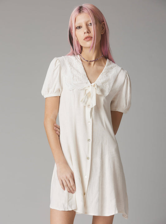 Lume Dress White | UNIF New