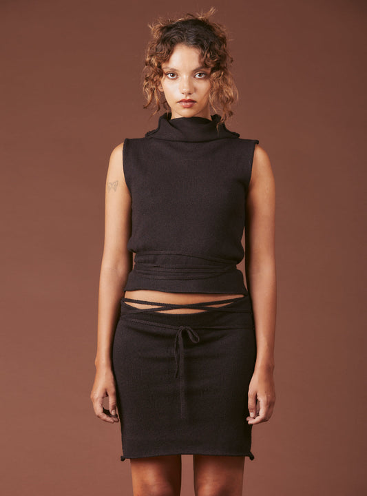 Ceth Dress Dark Brown | UNIF Smart Buy