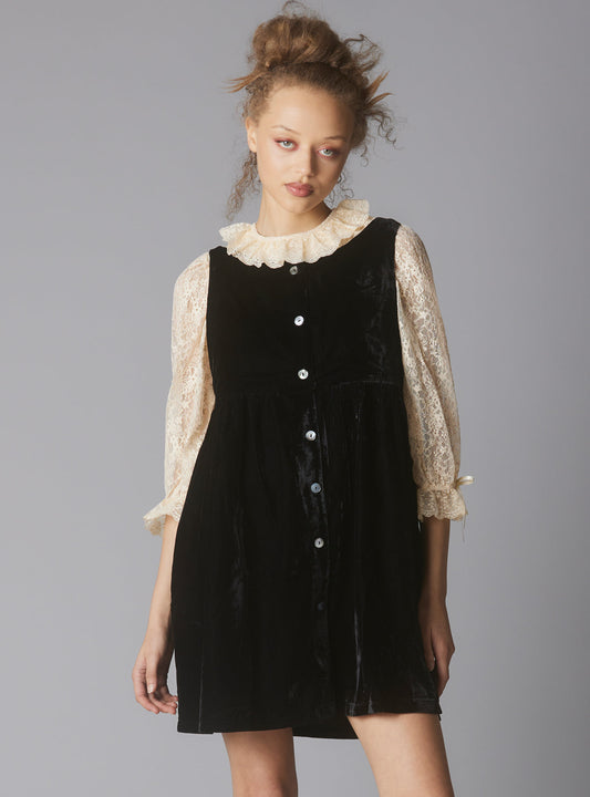 Juliette Dress Black/Cream | UNIF Premium