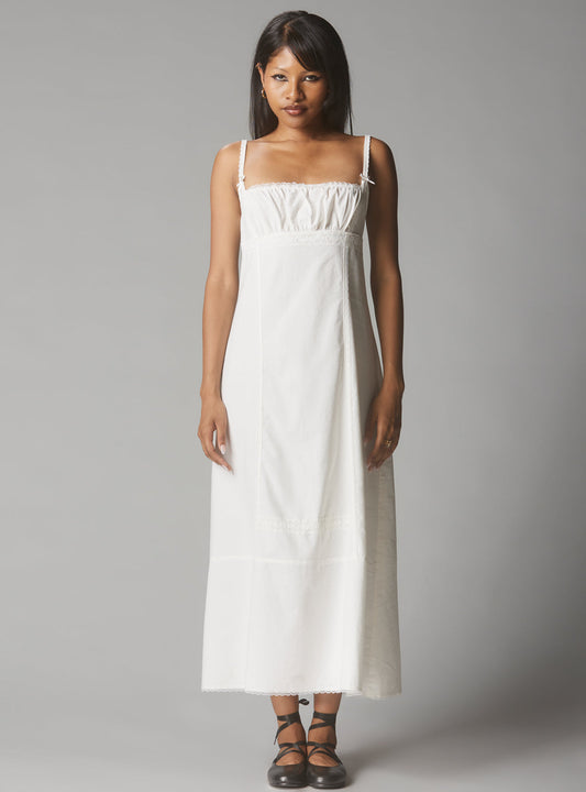 Moonflower Dress Off White | UNIF New