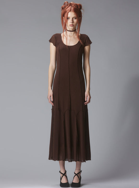 Fae Dress Dark Brown | UNIF Customer Favorite