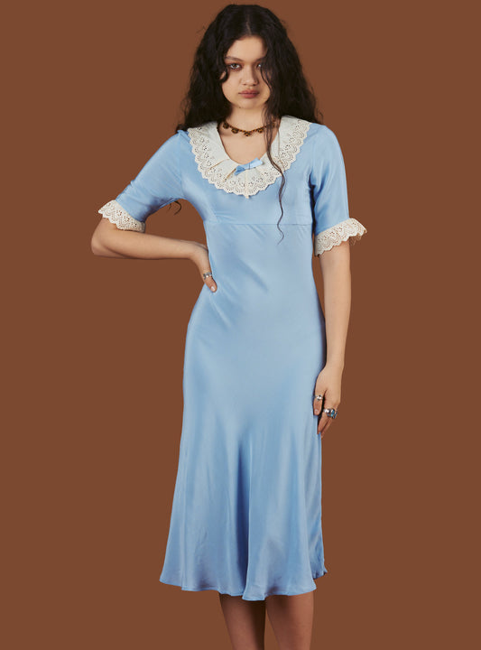 Rora Dress Blue | UNIF New