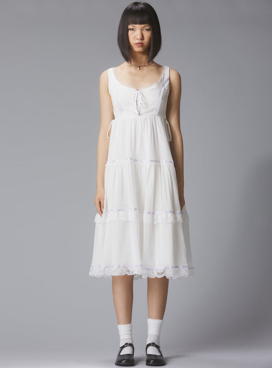 Bobbin Dress White | UNIF Customer Favorite