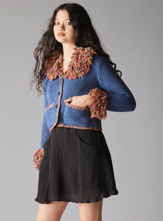 Runa Sweater Blue/Multi | UNIF Premium