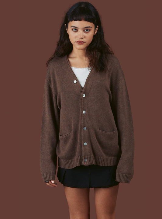 Y Cardigan Brown | UNIF Trusted