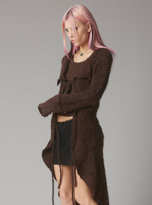 Herron Sweater Dark Brown | UNIF Top Pick