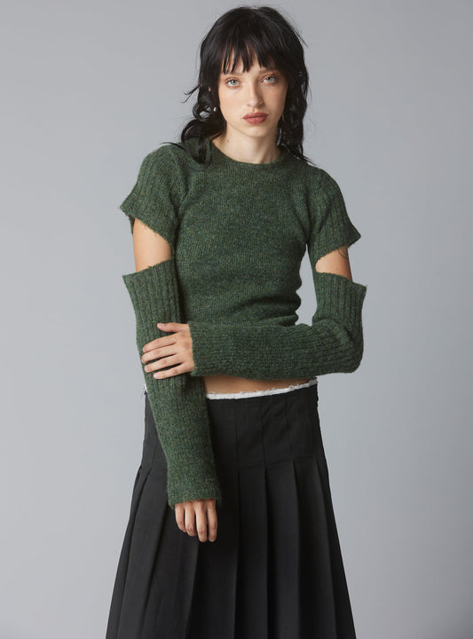 Cye Sweater Dark Green | UNIF Premium