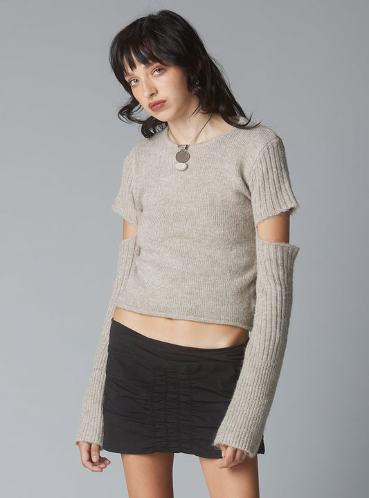 Cye Sweater Greige | UNIF New