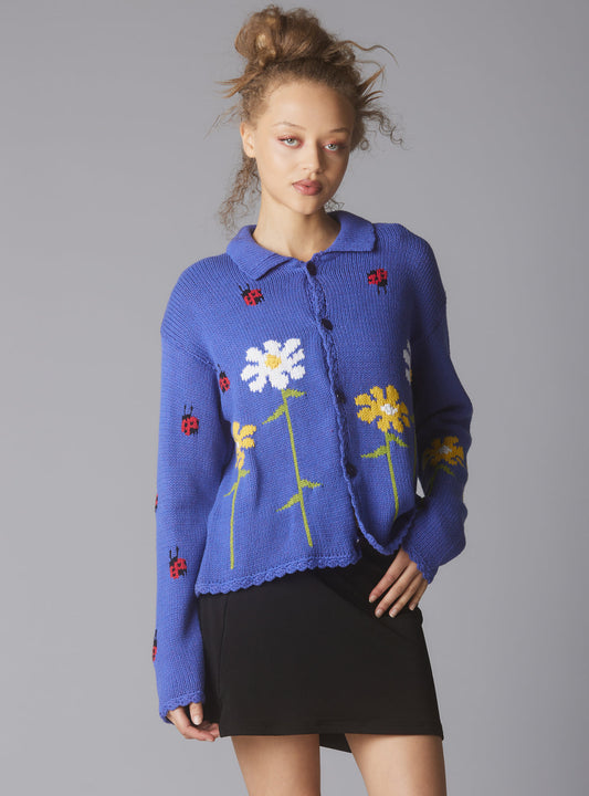 Violet Sweater Purple | UNIF Trusted