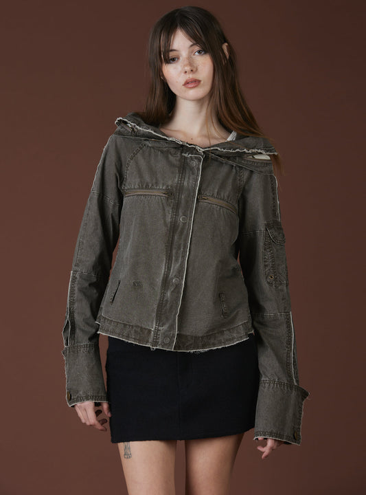 Effy Jacket Acid Brown | UNIF New