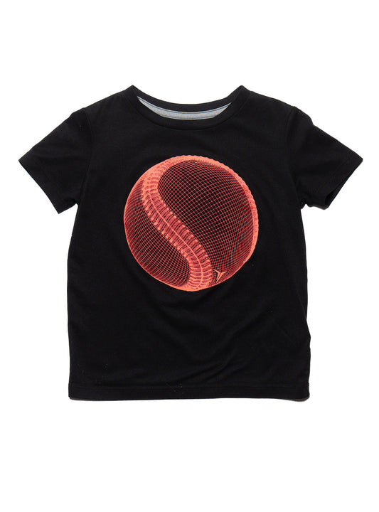 Vintage Old Navy Active Baseball Baby Tee Black | UNIF New