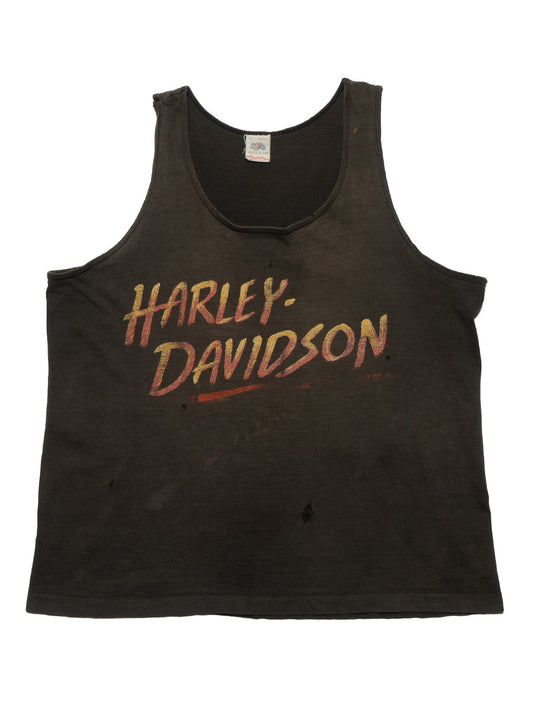 Vintage Harley Davidson Lonestar Tank Black | UNIF Trusted