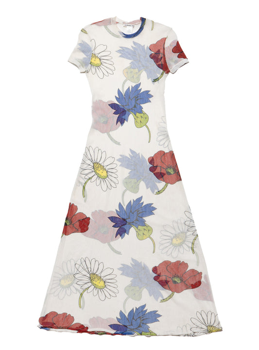 Vintage Vivienne Tam Floral Print Dress Floral | UNIF Quality