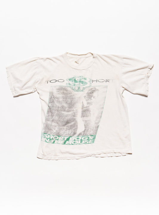 Vintage Too Short Tee White | UNIF Customer Favorite
