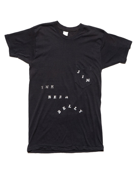 Vintage Jim The Beer Belly Tee Black | UNIF New