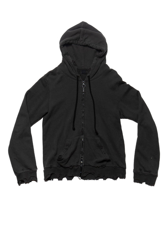 Vintage Pledge Hoodie Black | UNIF Top Pick