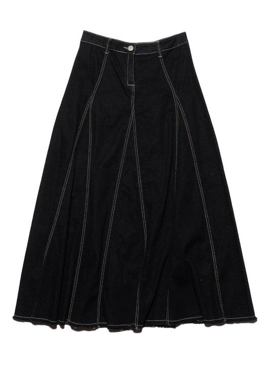 Vintage Style J Jean Skirt Black Denim | UNIF Customer Favorite