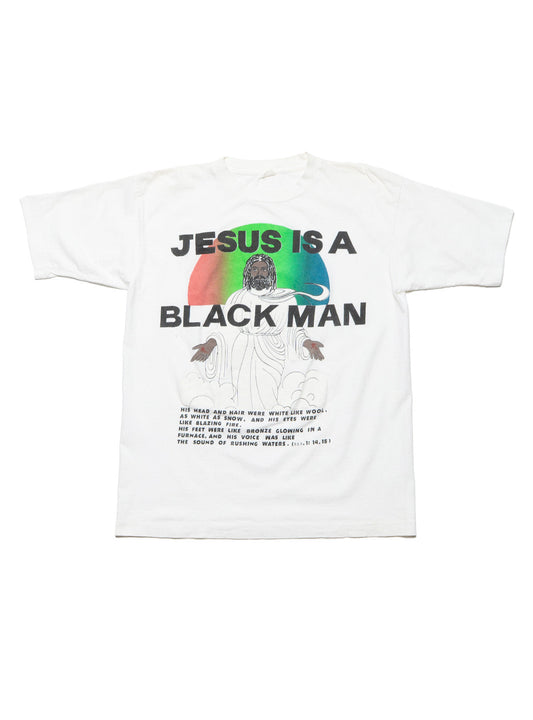 Vintage Jesus is a Man Tee White | UNIF Premium