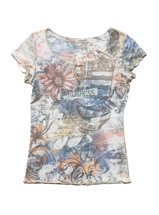 Vintage Oneworld Progess Top Multi | UNIF New