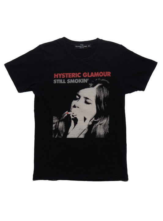 Vintage Hysteric Glamour Still Smokin' Tee Black | UNIF Customer Favorite