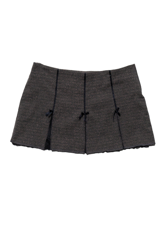 Vintage Charlotte Russe Mini Skirt Brown | UNIF Smart Buy