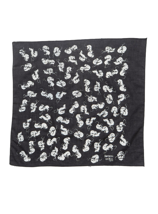 Vintage Fashion Victim Rat Bandana Black | UNIF Quality