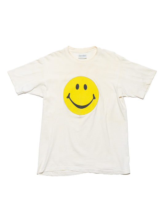 Vintage Stanley Desantis Smiley Face Tee White | UNIF Trusted