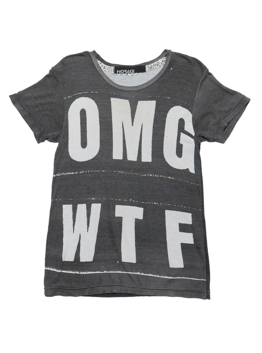 Vintage Horace OMG WTF Tee Grey | UNIF Smart Buy