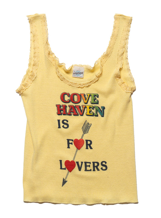 Vintage Cove Haven is for Lovers Tank Yellow | UNIF Value