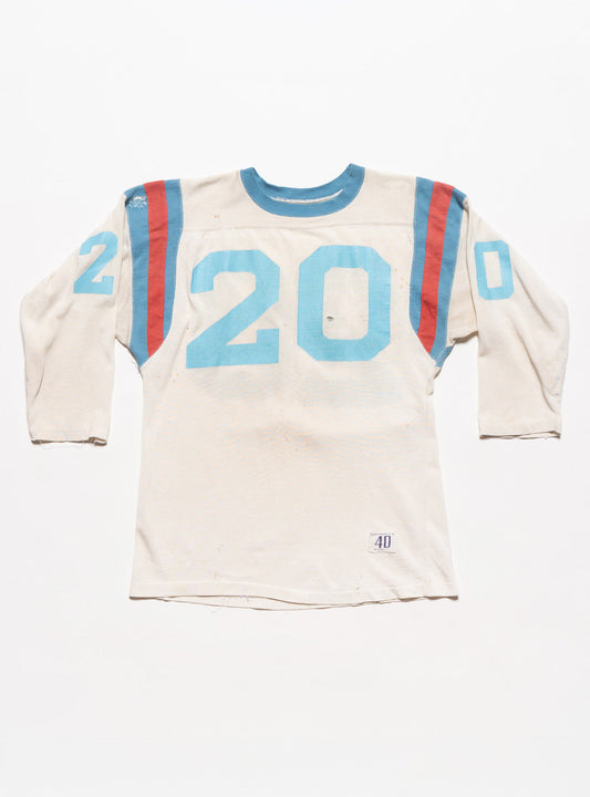 Vintage Number 20 Jersey White | UNIF Quality
