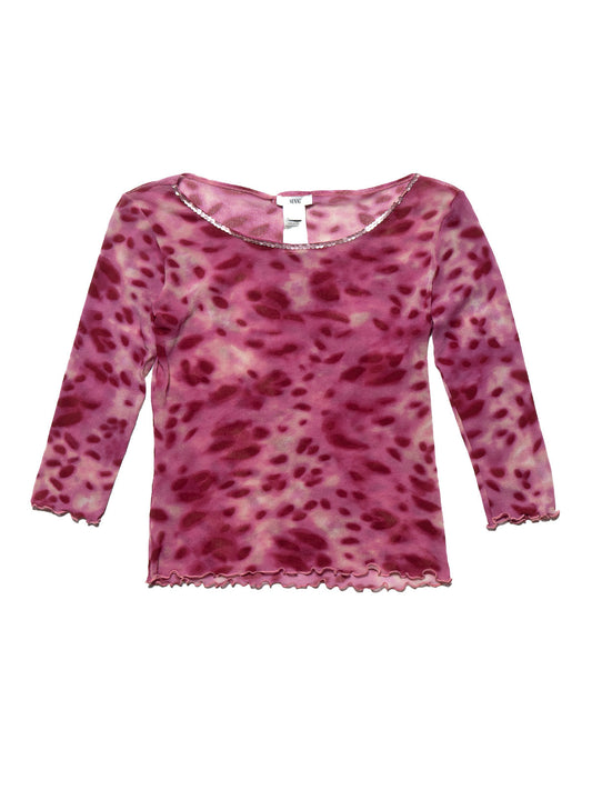 Vintage MNG 3/4 Sleeve Top Pink | UNIF Latest