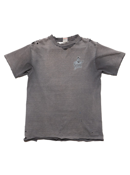 Vintage Stussy Tee Grey | UNIF Smart Buy