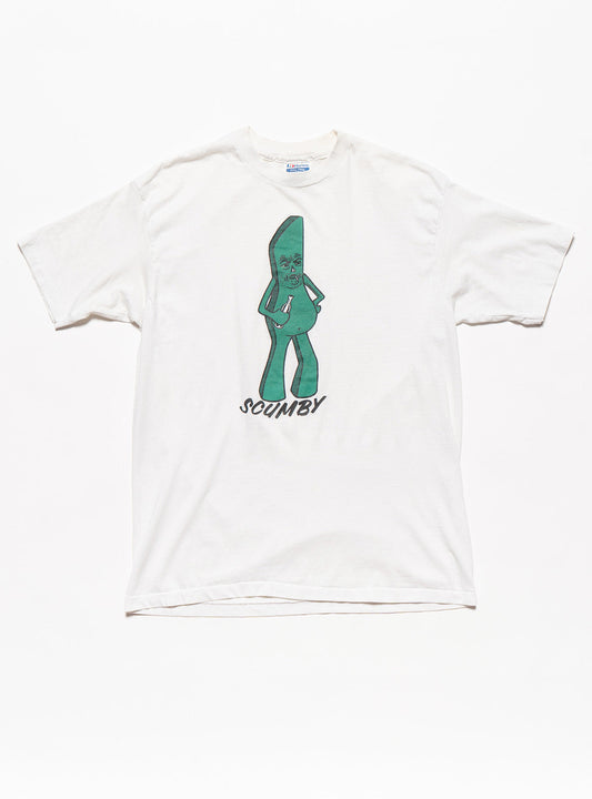 Vintage Scumby Tee White | UNIF Trusted
