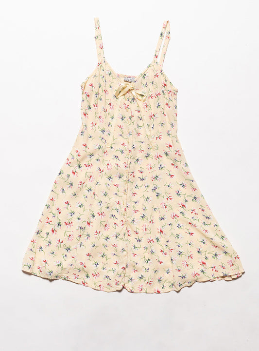 Vintage 2 of Us Grunge Flower Mini Dress Floral | UNIF Smart Buy